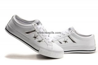 Converse匡威两杠一星 star70系带白银 情侣