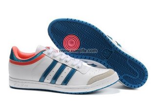 Adidas阿迪三叶草女子轻跑鞋 2010新款白绿 女