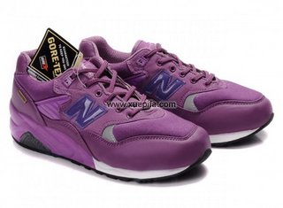 NewBalance新百伦580跑步鞋 紫色 情侣