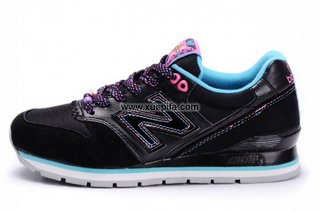 NewBalance新百伦996跑步鞋 黑彩珠 情侣