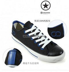 Converse匡威藤原浩闪电 三代海外版冬款黑蓝低帮 情侣