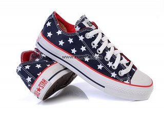 Converse匡威经典帆布 2011新款星星低帮 情侣