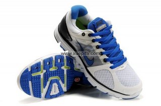 Nike耐克登月跑鞋 2011新款科技5代白兰 男