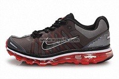 Nike耐克Air max跑鞋 09款1代黑红 情侣