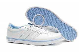 Adidas阿迪三叶草复古休闲鞋 2011新款speed tennis白玉低帮 男