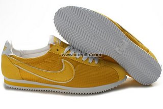 Nike耐克阿甘鞋 2011新款炫彩透气黄白 情侣