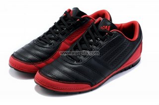 Adidas阿迪阿迪休闲鞋 2011新款李连杰武极黑红色 男