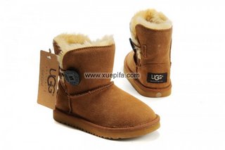 Ugg雪地靴童靴 2011冬季5991保暖栗色 儿童