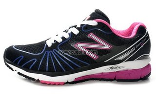 NewBalance新百伦980跑步鞋 超轻黑粉红 女