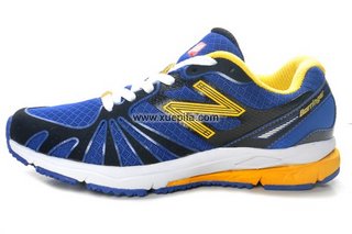 NewBalance新百伦980跑步鞋 超轻宝蓝黄 男