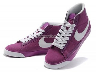 Nike耐克开拓者 2012新款2代七彩牛仔紫红 女