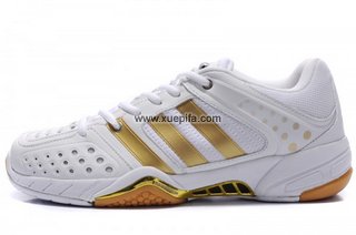 Adidas阿迪三叶草清风跑步鞋 2012经典重现超轻白金 男