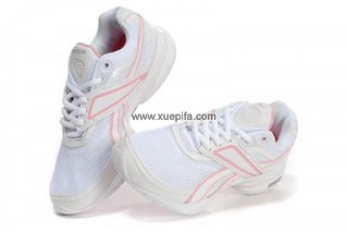 Reebok锐步easytone 2012新款1010跑步鞋白粉红色 女