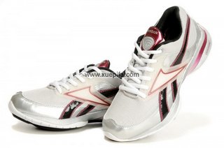 Reebok锐步easytone 2012新款8026跑步鞋银洒红黑色 女