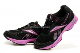 Reebok锐步runtone 2012新款8029跑步鞋黑桃红色 女