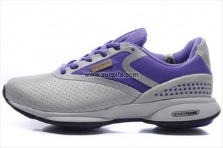 Reebok锐步easytone 2012新款919跑步鞋银紫色 女