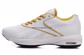 Reebok锐步easytone 2012新款1011跑步鞋白金色 女