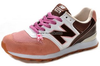 NewBalance新百伦户外慢跑鞋 夏季新款WR996白粉红 女