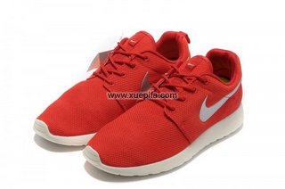 Nike耐克登月跑鞋 2012新款roshe run红灰 男
