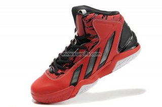 Adidas阿迪霍华德篮球鞋 2代签名战靴红黑 男