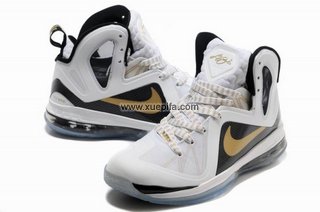 Nike耐克詹姆斯篮球鞋 2012新款9.5代白金 男